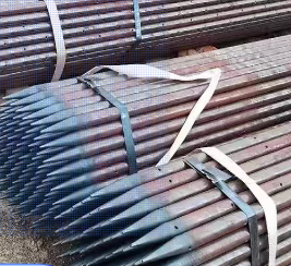 嘉定超前小导管预埋钢管出尖打孔焊倒刺无缝焊管厂